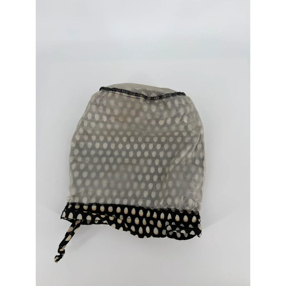 Vera Bradley Vintage Egg Rooster Print Drawstring Bucket Bag Cosmetic Pouch USA